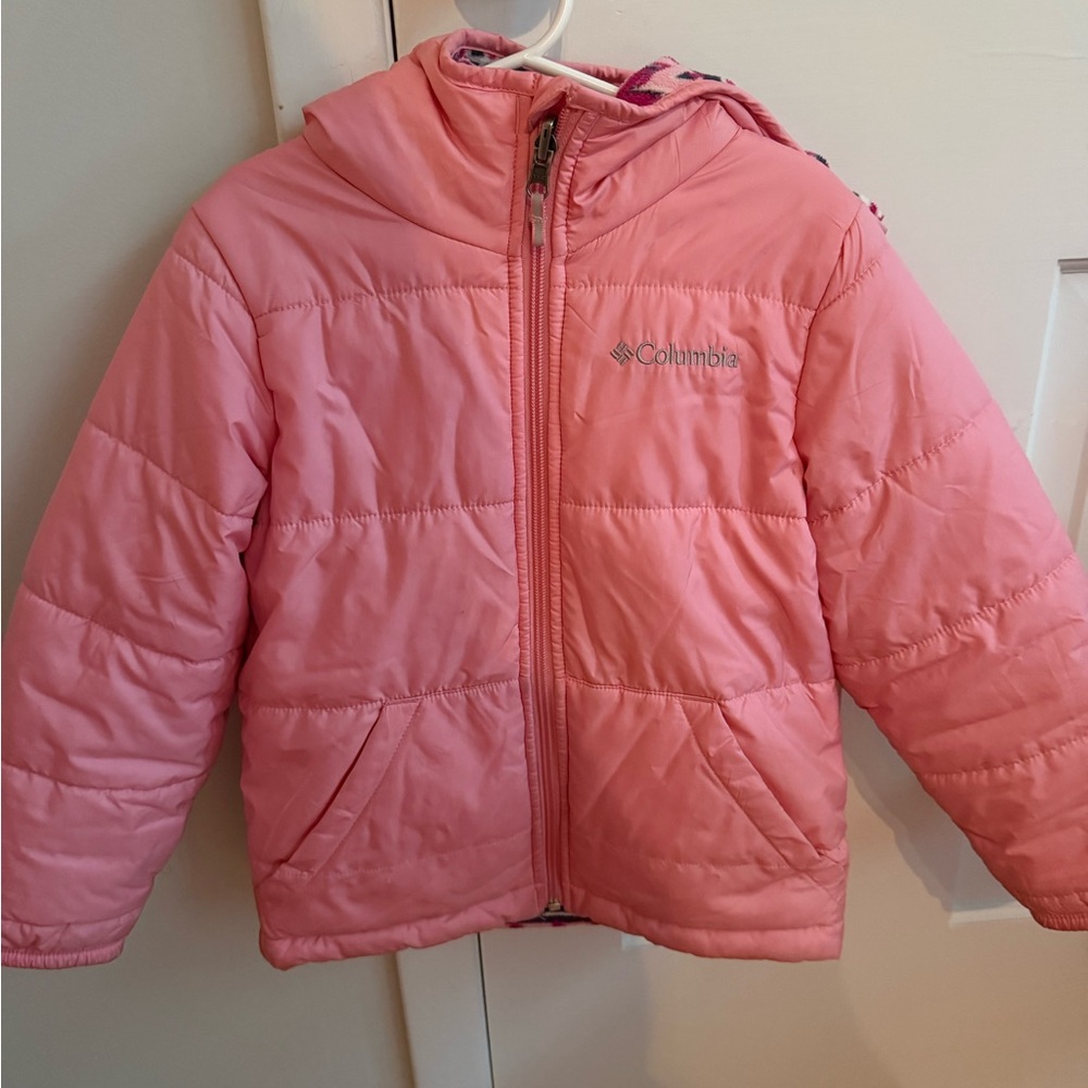 Columbia Reversible Pink Jacket